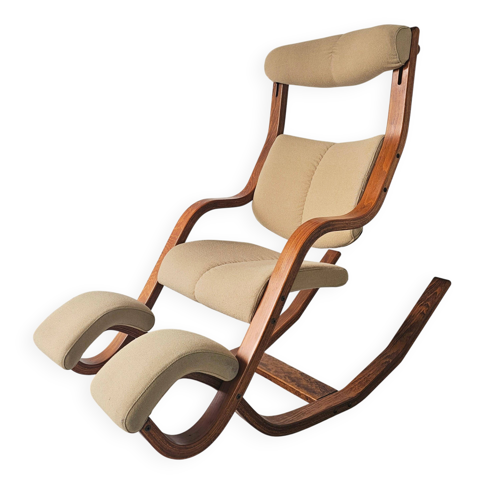 Gravity Balans reclining chair by Peter Opsvik for Varier, 1980s.