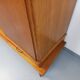 Vintage oak wardrobe from the 1960s.