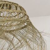 Suspension Doum in braided half – 30×60 cm – Handmade Moroccan production