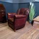 Fauteuil en cuir de mouton