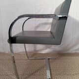BRNO leather armchair, design Mies Van Der Rohe