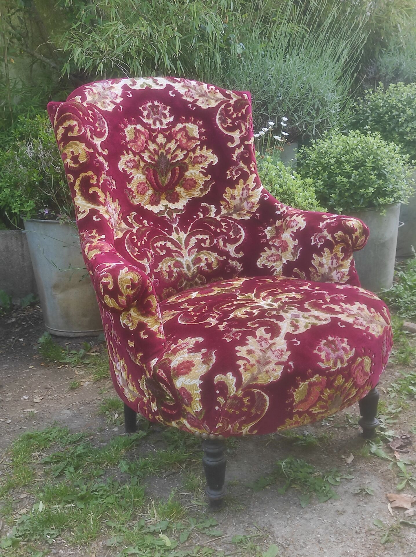 Fauteuil crapaud