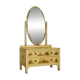 Vintage Chinoiserie Commode with Edwardian Style Mirror