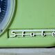 Stube - vintage green kitchen scale in enameled metal - force 10