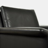 Leather armchair by hans olsen, denmark 1960s