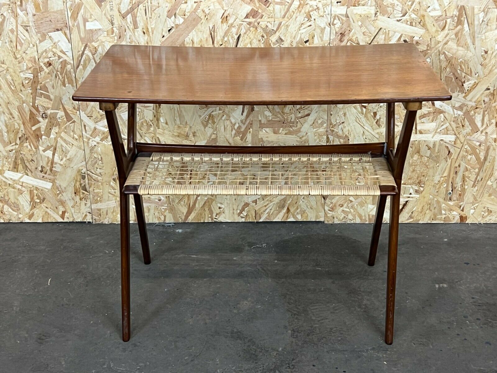 60s 70s teak side table