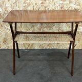 60s 70s teak side table