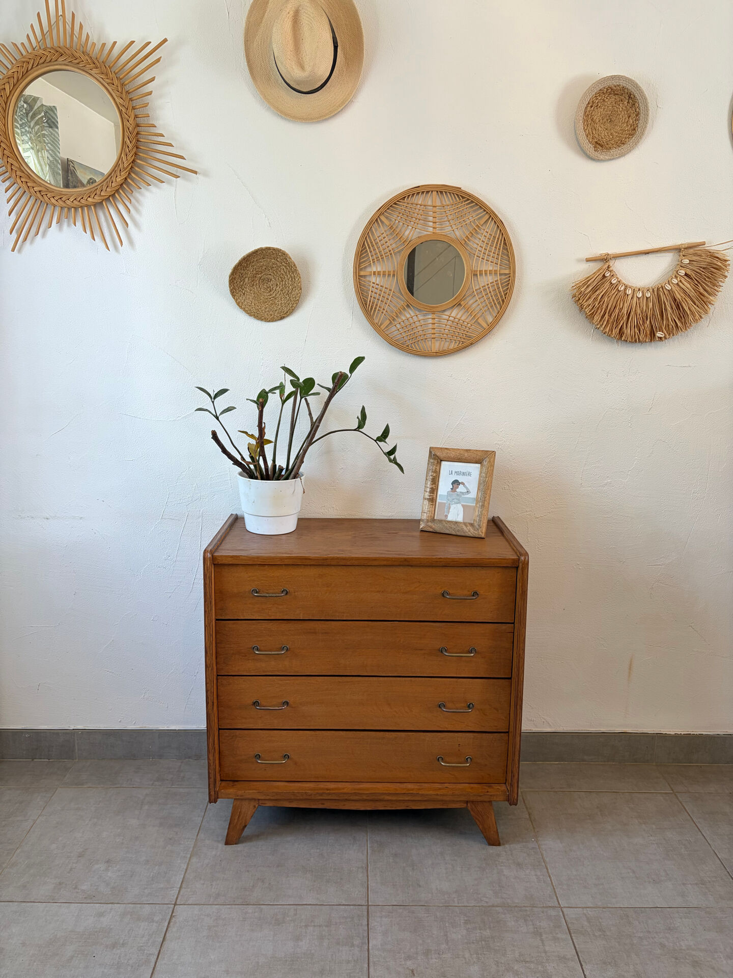Vintage commode from the 1960s.