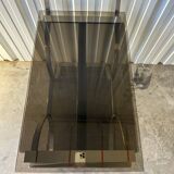 70s metal serving trolley