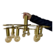 Vintage golden chandelier