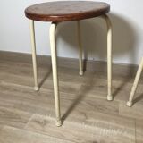 Pair of industrial stools
