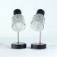 Lot de 2 lampes de table par Lustry, Tchécoslovaquie, années 1960