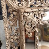 Patinated XIX century cloisonné mirror.