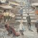 Huile sur bois orientaliste