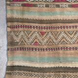 Moroccan kilim zayan rug - 340 x 167 cm
