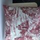 Jouy's canvas pattern cushion