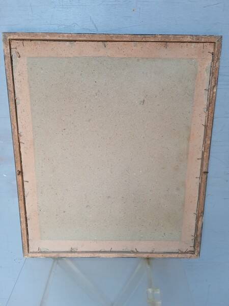 Pastel painting portrait young girl XIXth signed