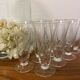 Set of 9 champagne flutes