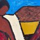 Original Swedish Oil on Canvas – “The Exchange” by Rollo – Signed – Vintage