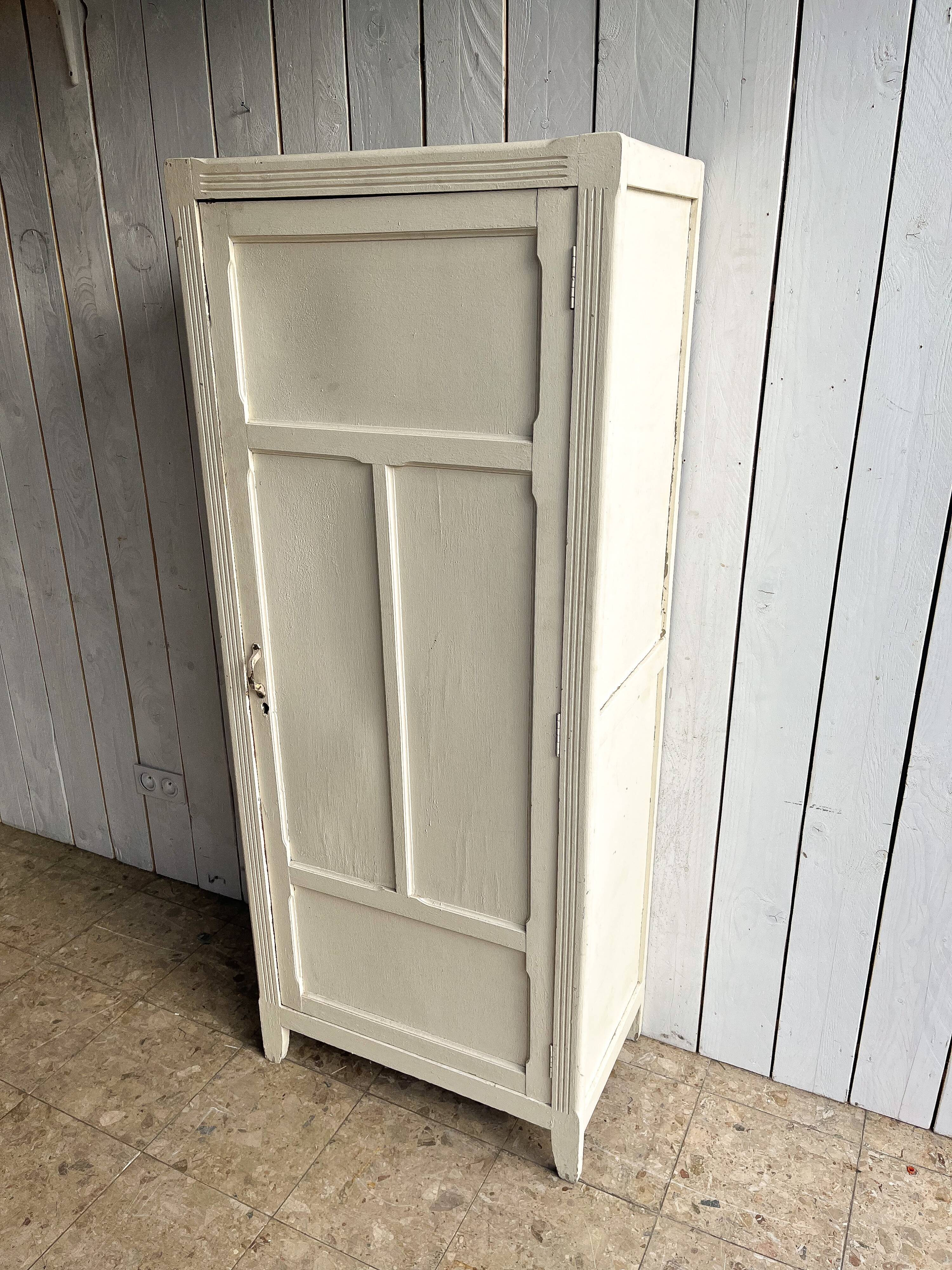 White Parisian wardrobe