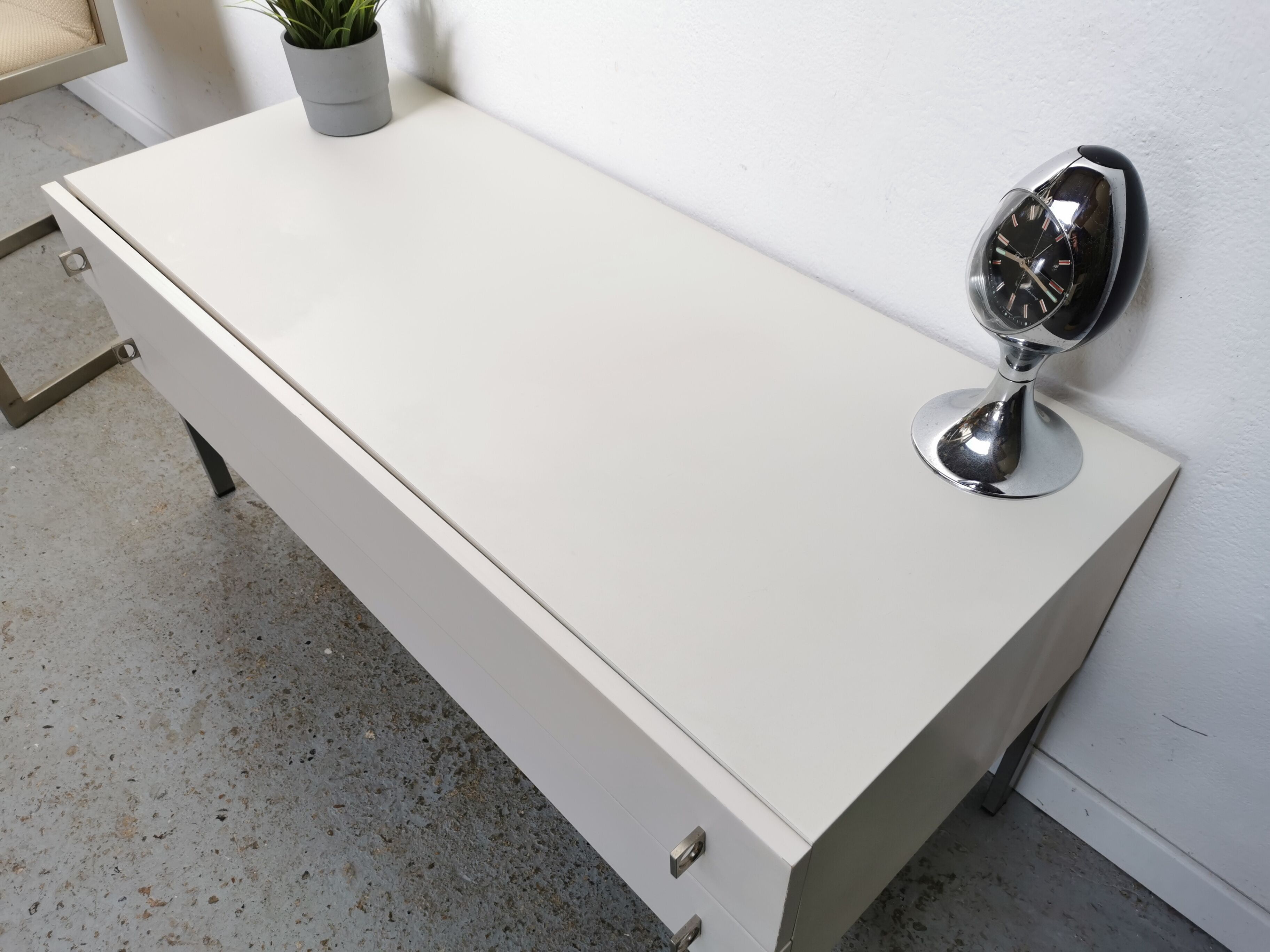 Bedside chest of drawers vintage design 1970