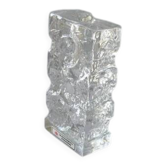 Vase Ingrid Glashütte soliflore en cristal Blockkristall