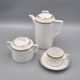 Art Déco Porcelain Coffee Set „Modern”, Porzellanfabrik Merkelsgrün