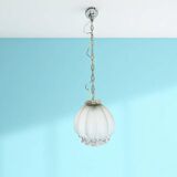 Large bubble glass hanging light