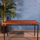 Metal & wood coffee table 1950