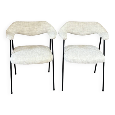 Paire de fauteuils Lucien et Robin Day modèle 675