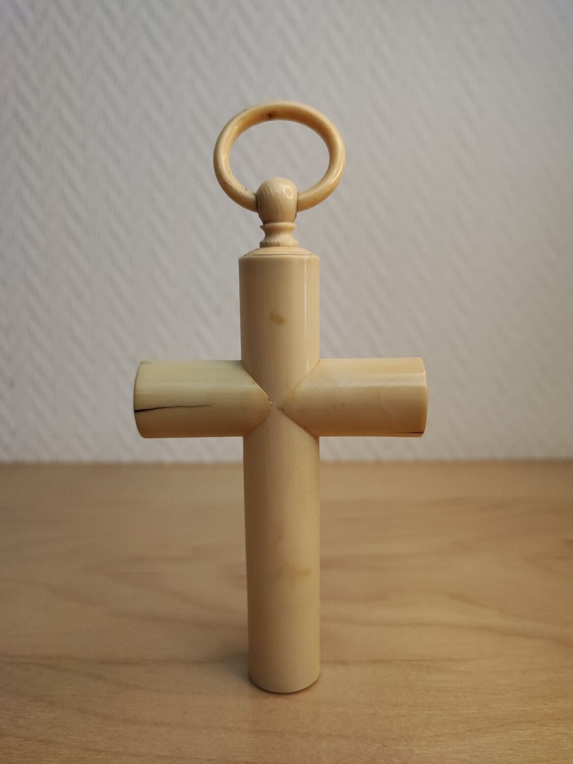 Ivory cradle cross