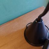 Vintage 80'S lamp with diabolo lampshade, made in Italy