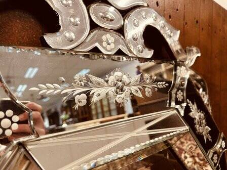 Antique Venetian mirror