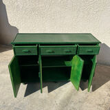 Rattan sideboard