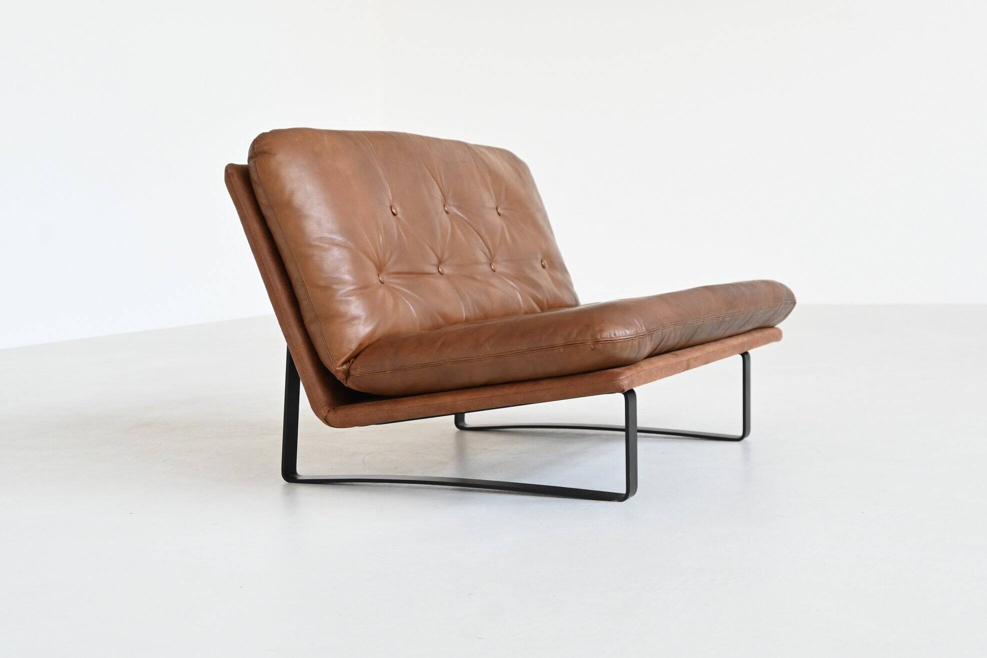 Kho Liang Ie model C683 two-seater sofa Artifort The Netherlands 1968