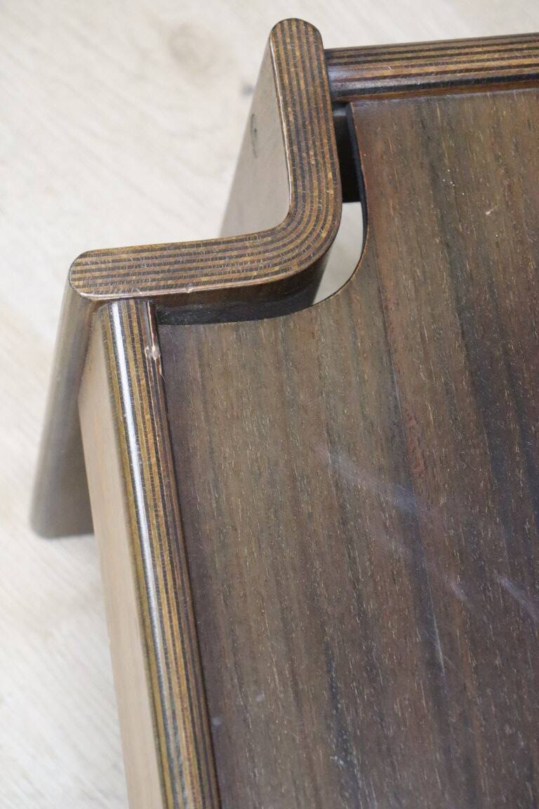 “Zelda” coffee table by Sergio Asti in rosewood, 1960