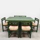 Vintage wooden dining set table & chairs Asko
