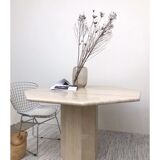 Travertine table