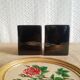 Pair of greenhouse books ceramic vintage elephant