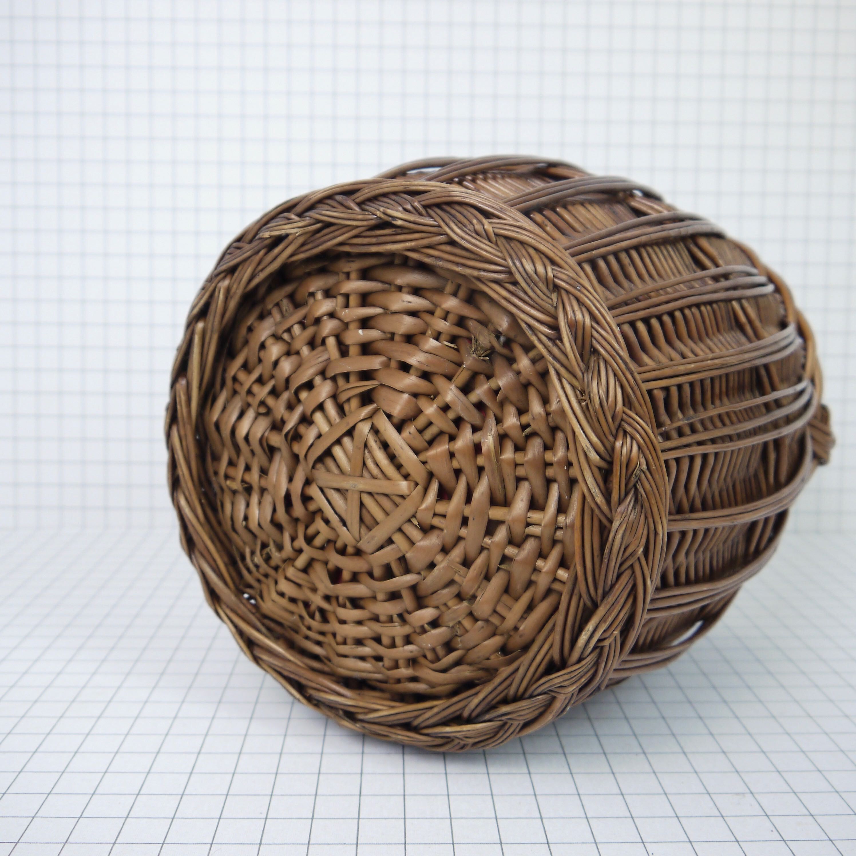 Wicker for knitting basket