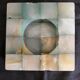 Green marble ashtray
