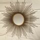 Large mirror Sun Chaty Vallauris 85 cm diameter