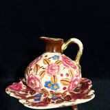 Art Deco Boch Ceramic Jug and Plate (by R. Chevalier)