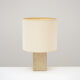 Lampe de table en pierre d'Albert Tormos circa 1970