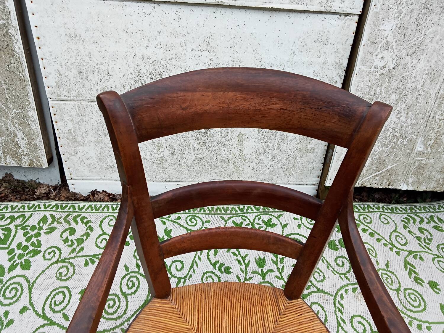 Fauteuil paillé