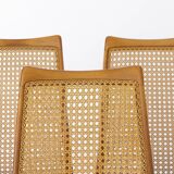 3 Vintage Chairs 1960s Germany by Wilhelm Benze