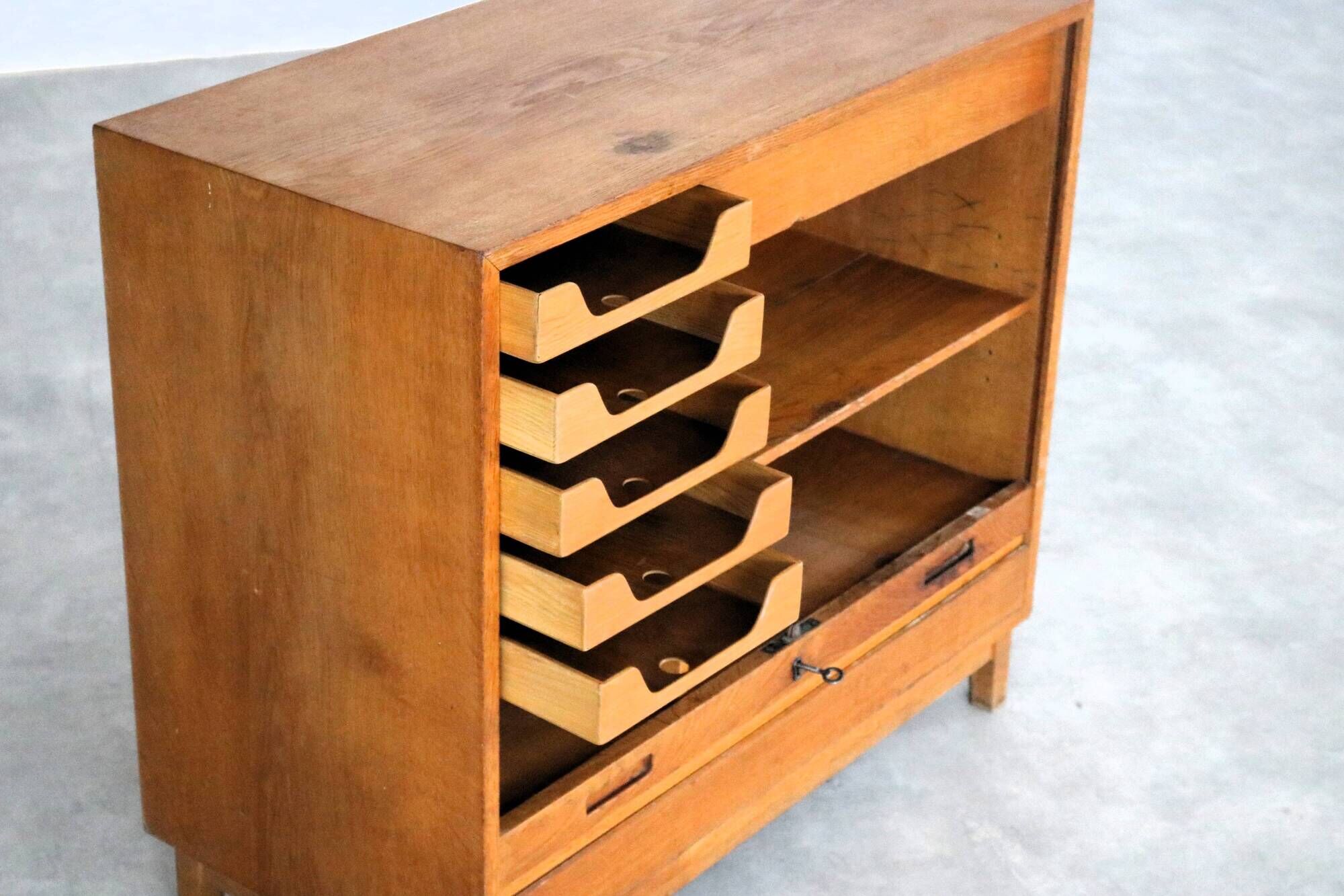 Cabinet de classement vintage | cabinet | années 1950 | Suède