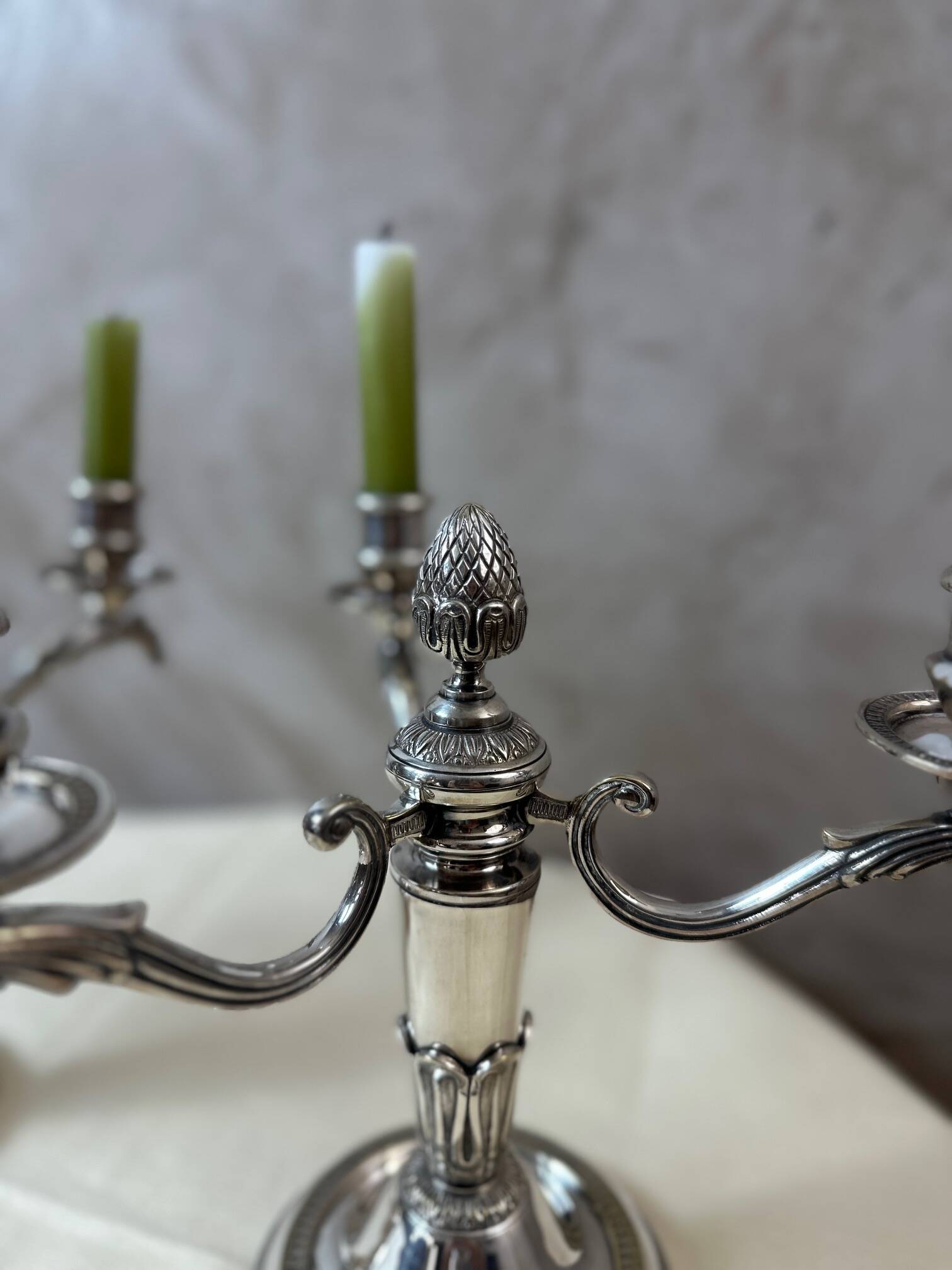 Paire de chandelier