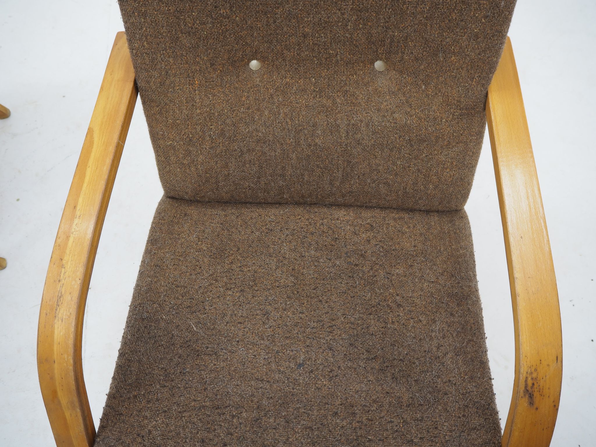 Pair of armchairs, Czechoslovakia, 1960