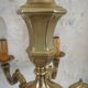 Lustre en bronze style Louis XV - 6 feux
